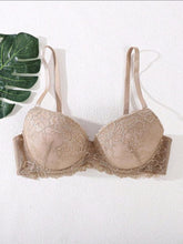 Lace Detail Underwire Bra