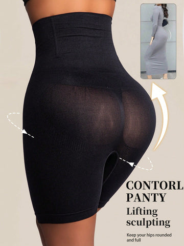 1 Pc High Waist Tummy Control Shorts