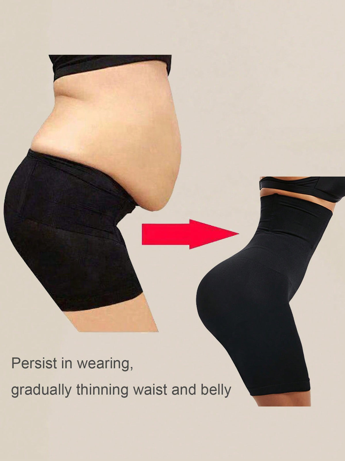 1 Pc High Waist Tummy Control Shorts