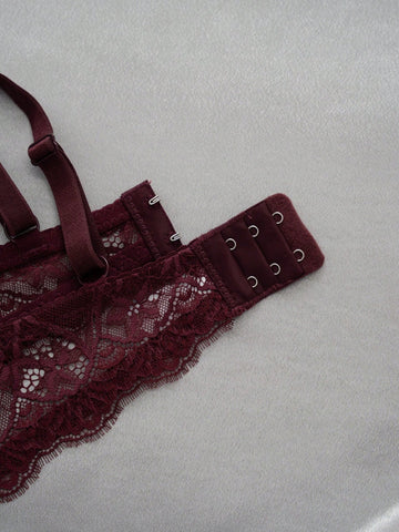 Lace Patchwork Sexy Wireless Bra