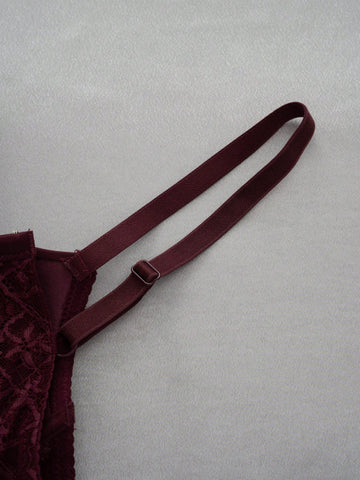 Lace Patchwork Sexy Wireless Bra