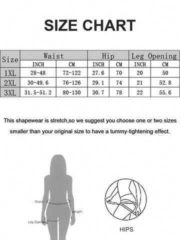 1pc Seamless High Waist Abdomen Control Waist Lifting Shaping Briefs With Front Opening Hook