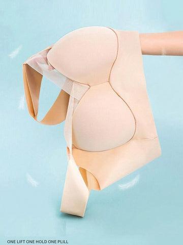 Backless Seamless Bra With Fixed Cups And No Wire