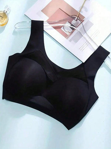 Backless Seamless Bra With Fixed Cups And No Wire