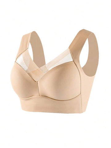 Backless Seamless Bra With Fixed Cups And No Wire