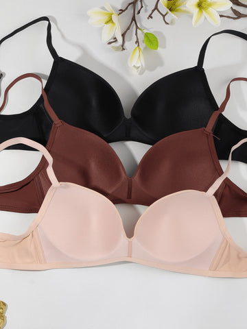 Wireless Lift Bra - Seamless & Comfortable, Soft Breathable Fabric, No Wire & Detachable Strap