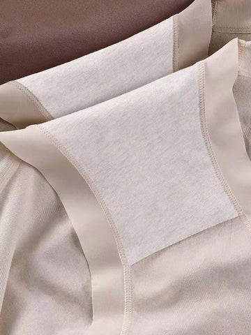 3pcs Women High Waisted Seamless 3D Butt Lifting Postpartum Belly Control Briefs