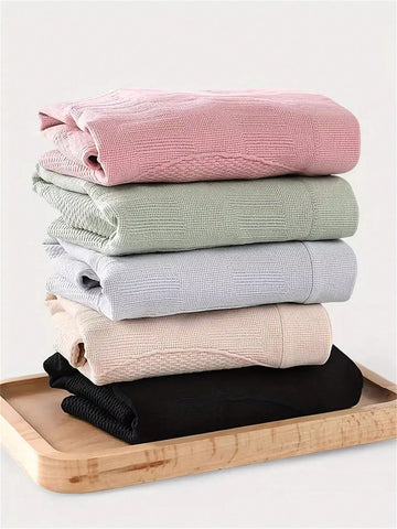 5pcs/Pack Women Seamless High-Waist Underwear, Comfortable Breathable Elastic Briefs For Postpartum Waist Shaping And Belly Control