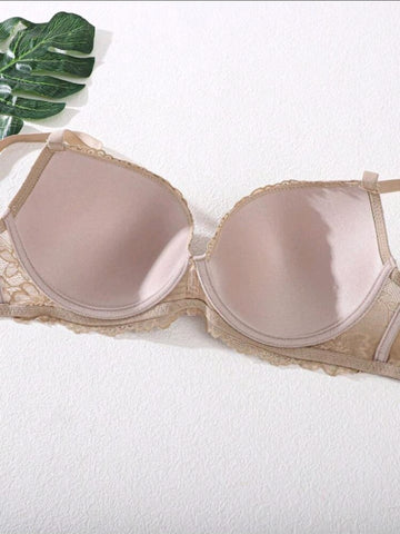 Lace Detail Underwire Bra