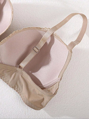 Lace Detail Underwire Bra