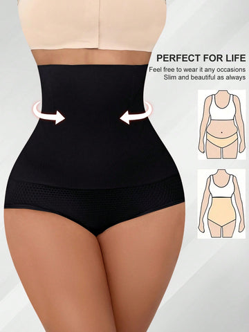 High-Waisted Seamless Tummy Control Shapewear Panties