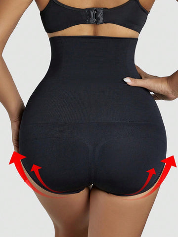 High-Waisted Seamless Tummy Control Shapewear Panties
