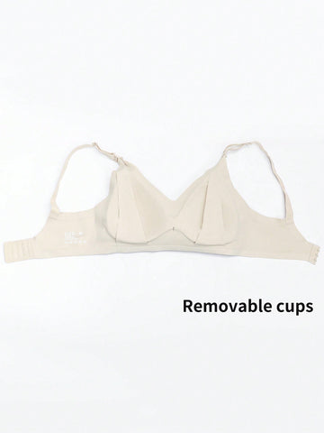 Maternity Solid Color Nursing Bra For Mother