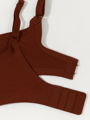 Wireless Lift Bra - Seamless & Comfortable, Soft Breathable Fabric, No Wire & Detachable Strap