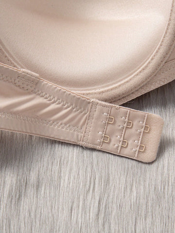 Casual Plain Medium Stretch Strapless Bras With Padded Cups And Backless Design For Everyday Wear