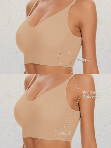 Seamless Backless Strapless Bra - Lightweight & Breathable Thin Cup, Adjustable & Convertible Shoulder Straps - Removable Padding